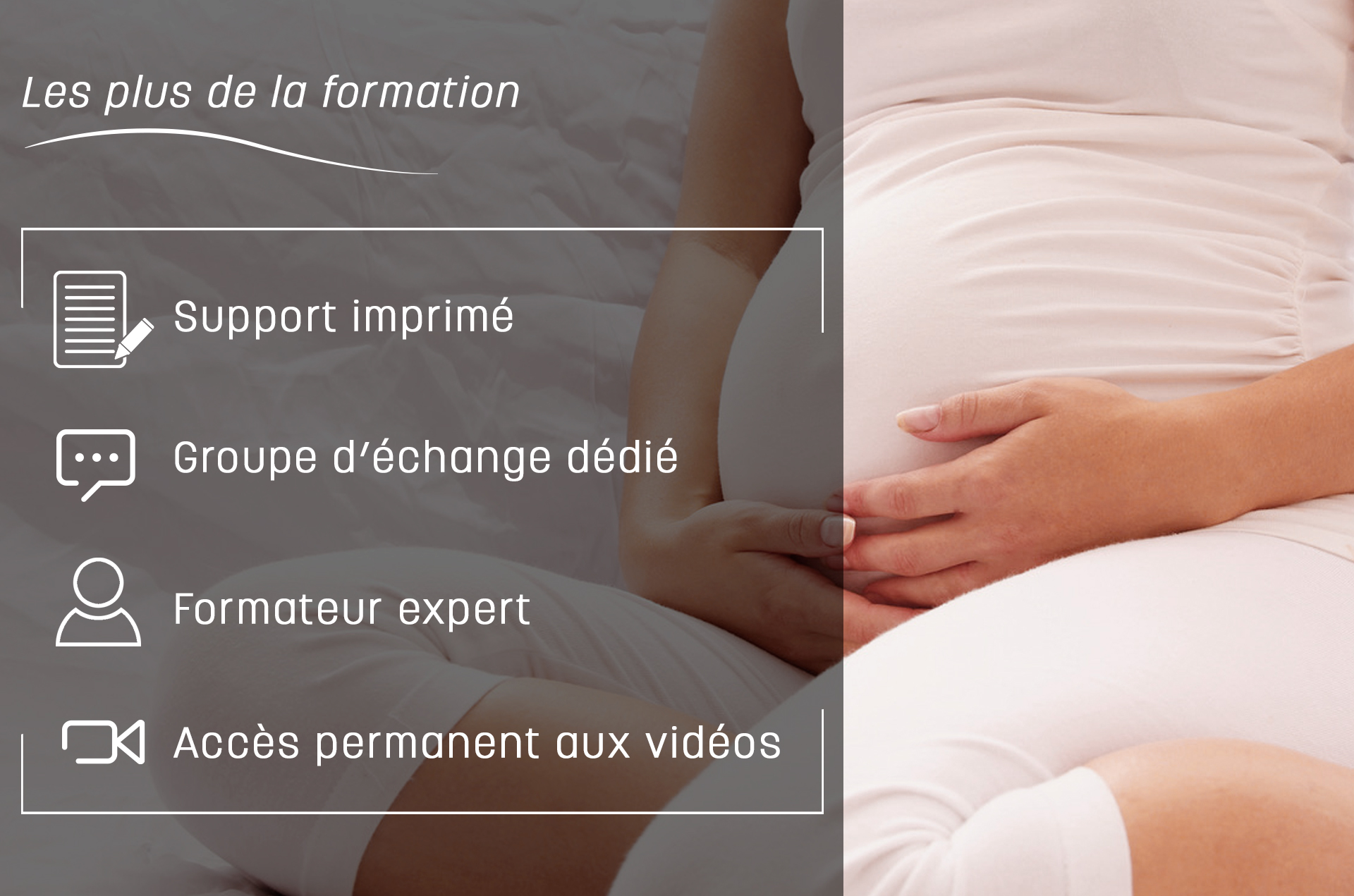Formation thérapie manuelle de la femme enceinte